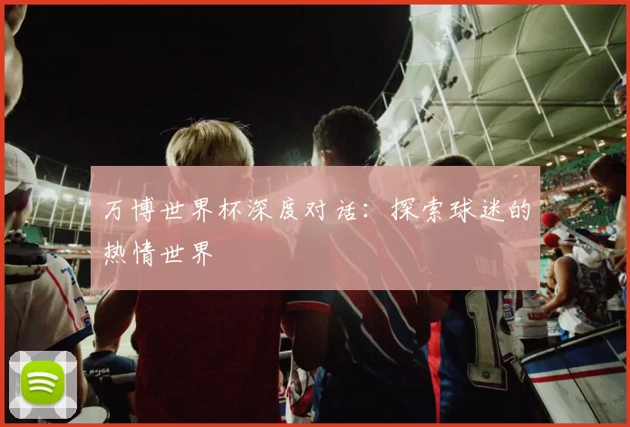 万博世界杯深度对话：探索球迷的热情世界