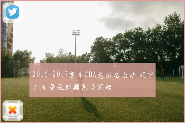 2016-2017赛季CBA总排名出炉 辽宁广东争冠新疆黑马突起